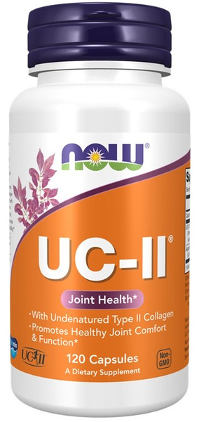 Now Foods UC-II Undenatured Type II Collagen Joint Support 120 Capsules