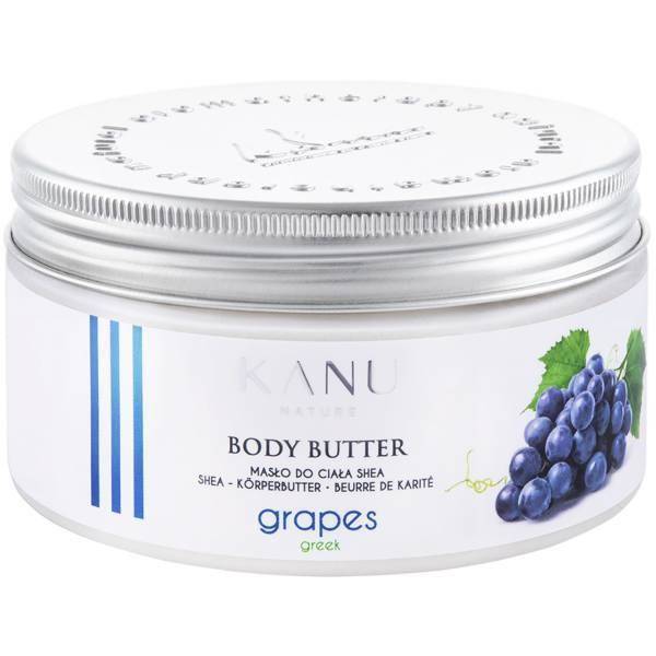 Kanu Nature Nourishing Body Butter with Exotic Greek Grapes Scent 190g