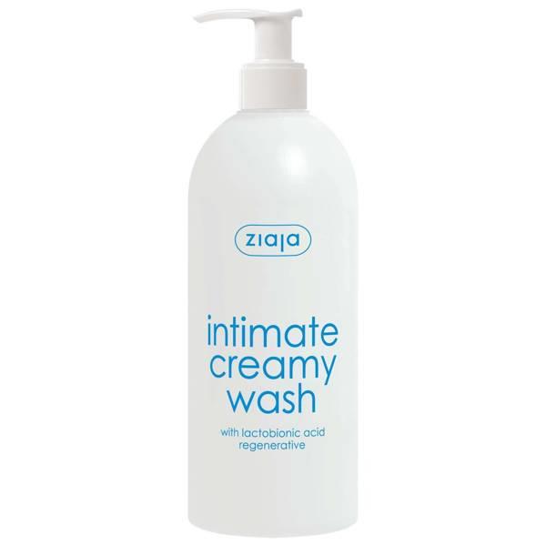 Ziaja Intima Creamy Intimate Hygiene Wash with Lactobionic Acid Vegan 500ml