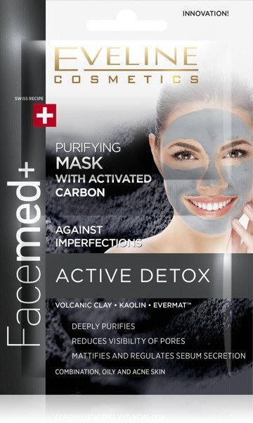 FACEMED PURIFYING FACE MASK WITH ACTIVATED CARBON 2X5ML