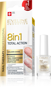 Eveline Nail Therapy Conditnioner 8in1 Golden Shine 12ml