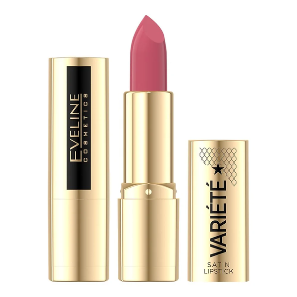 Eveline Variete Satin Nourishing Lipstick Stick with Jojoba Oil No. 01 Rendez-Vous 4g