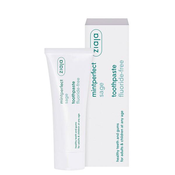 Ziaja Mintperfect Sage Toothpaste with Provitamin B5 without Fluoride Vegan 75ml