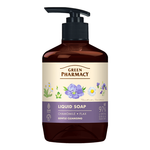 Green Pharmacy Creamy Moisturizing Liquid Soap Chamomile 460ml