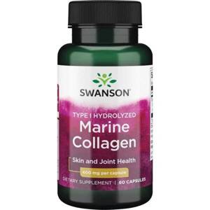 Swanson Type I Hydrolyzed Marine Collagen 60 Capsules