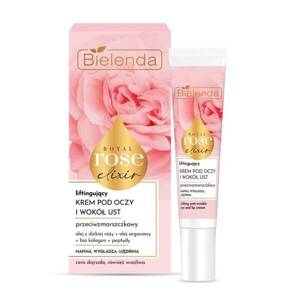 Bielenda Royal Rose Elixir Anti-Wrinkle Lifting Cream under Eyes and around Lips for Mature and Sensitive Skin 15ml