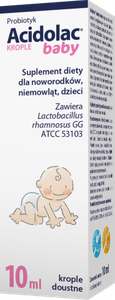 Acidolac Baby Lactic Acid Bacteria Oral Suspension for Newborns and Infants 10ml