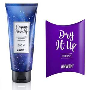 Anwen Set Strengthening Mask for High Porosity Hair +Purple Cap