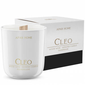 Apar Home Cleo Soy Scented Candle in Glass 1 Piece