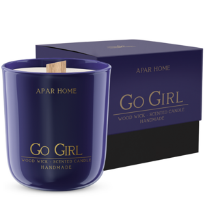 Apar Home God Girl Soy Scented Candle in Glass 1 Piece