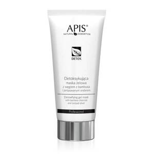 Apis Professional Detox Detoxifying Gel Mask with Bamboo Charcoal and Ionized Silver for Oily and Combination Skin 200ml