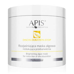 Apis Professional Discolouration Stop Brightening Algae Mask for Skin with Discolorations 200g