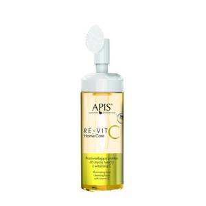 Apis Re-Vit C Illuminating Face Washing Foam with Vitamin C for Gray Skin with Discolorations 150ml