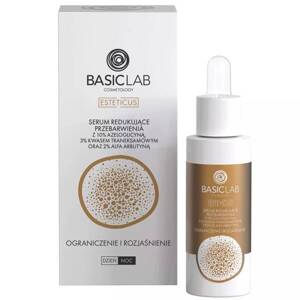 BasicLab Cosmetology Discoloration Reducing Serum Limiting and Brightening for Day and Night 30ml