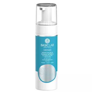 BasicLab Micellis Moisturizing Cleansing Foam 2% Trehalose Hyaluronic Acid Glycine for Dry and Sensitive Skin 150ml