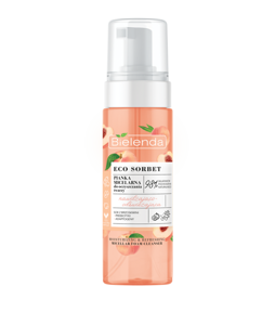 Bielenda Eco Sorbet Peach Moisturising and Refreshing Micellar Face Cleansing Foam 150ml