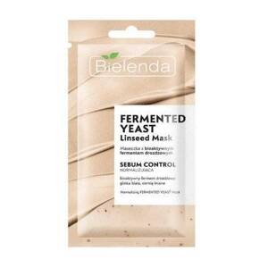 Bielenda Fermented Yeast Linseed Face Normalizing Mask Sebum Control 8g