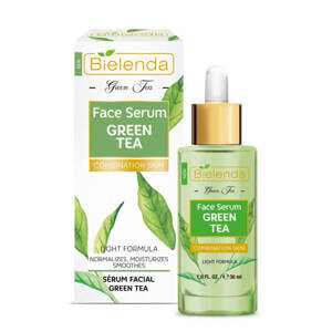 Bielenda Green Tea Normalizing and Moisturizing Face Serum for Combination Skin 30ml Best Before 31.03.24