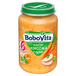 BoboVita Chicken Broth with Rice for Babies after 6 Months 190g