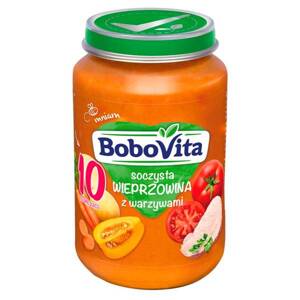 BoboVita Juicy Pork with Vegetables Dish for Babies after 10th Month 190g