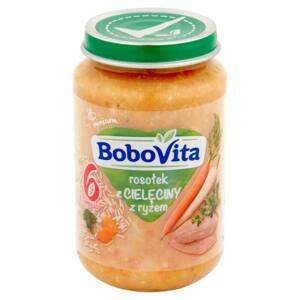 BoboVita Veal Broth with Rice Dish for Babies after 6th Month 190g