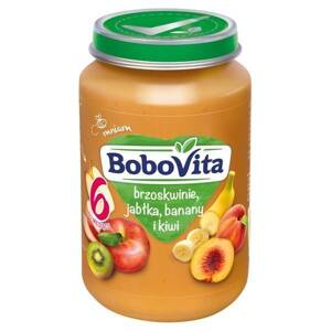 Bobovita Dessert Peaches Apples Bananas and Kiwi for Babies after 6th Month 190g