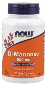 D-Mannose, 500mg - 120 vcaps