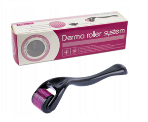Derma Roller System for Face and Head Needle 540 Titanium Needles 1 Piece