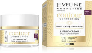 Eveline Contour Correction Lifting Cream Deeply Nourishing 70+ for Day and Night 50ml