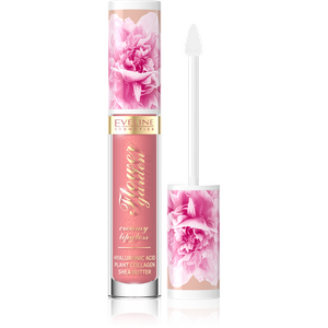 Eveline Flower Garden Creamy Lip Gloss No.02 Sweet Daisy Vegan 4.5ml