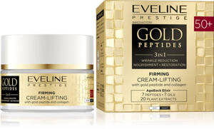 Eveline Gold Peptides 3in1 Firming Cream-Lifting with Gold Peptide and Collagen 50+ Day and Night 50ml