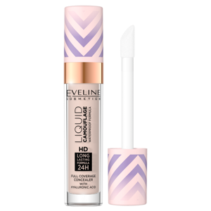 Eveline Liquid Camouflage Waterproof Concealer with Hyaluronic Acid No. 02 Light Vanilla 7.5ml