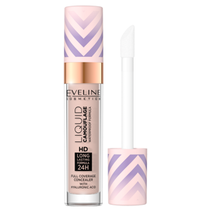 Eveline Liquid Camouflage Waterproof Concealer with Hyaluronic Acid No.03 Soft Natural 7.5ml