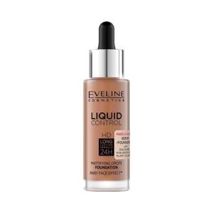 Eveline Liquid Control HD Foundation with Niacinamide in Dropper No. 065 Toffee 32ml