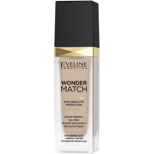 Eveline Wonder Match Luxurious Foundation Adapting to Skin Tone No.12 Light Natural 30ml