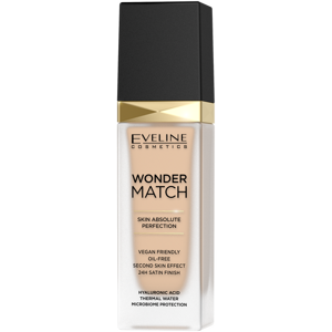 Eveline Wonder Match Luxurious Foundation Adapting to Skin Tone No.16 Light Beige 30ml
