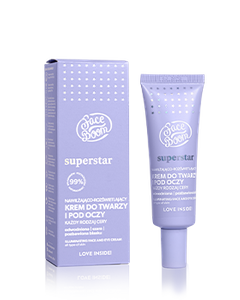Face Boom SuperStar Moisturizing and Brightening Face and Eye Cream for All Skin Types 50ml