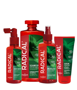 Farmona Radical Hair Set against Hair Loss Shampoo Conditioner Serum Mist