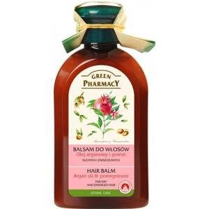 Green Pharmacy Balm for Dry and Damaged Hair Argan Oil and Pomegranate 300 ml