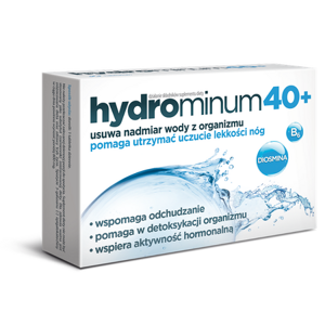 Hydrominum 40+ Removes Excess Water from Body 30 Tablets