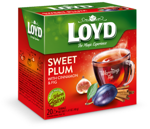 Loyd The Magic Experience Warming Tea with Plum, Fig, Ginger and Cinnamon 20x2g