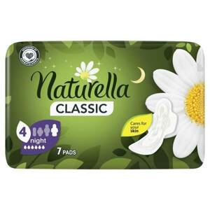 Naturella Classic Night Camomile Sanitary Napkins with Wings 7 Pieces