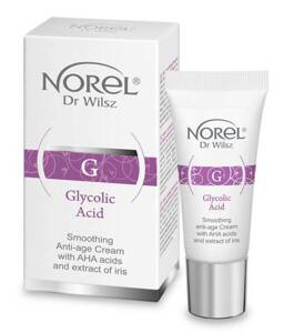 Norel Glycolic Acid Smoothing Anti-Age Cream with AHA Acids and Extract Of Iris 15ml