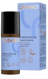 OnlyBio Hydra Mocktail Moisturizing Face Cream Light Formula with Ginger and Levan for Normal and Combination Skin 50ml