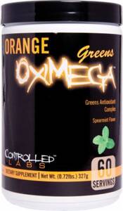 Orange OxiMega Greens, Spearmint Flavor - 327g