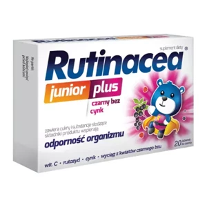 Rutinacea Junior Plus for over 3 Years Old Children Immune System Support 20 Lozenges
