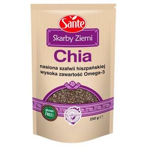 Sante Earth Treasures Chia Spanish Sage Seeds with High Omega-3 Content 250g