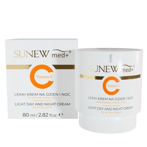 Sunew Med+ Vitamin C Light Day and Night Face Cream 80ml