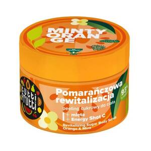 Tutti Frutti Revitalizing Sugar Body Peeling Orange and Mint + Energy Shot C 300g