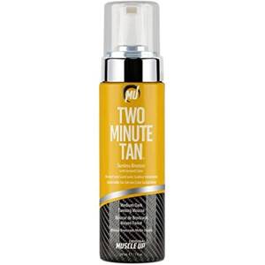 Two Minute Tan, Sunless Bronzer Instant Glow Dark Tanning Gel - 237 ml.